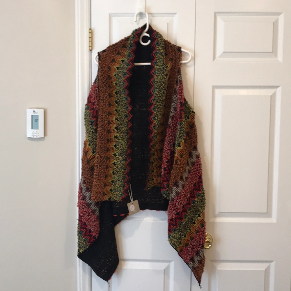 Women’s OneSize Boutique Crochet Vest NWT